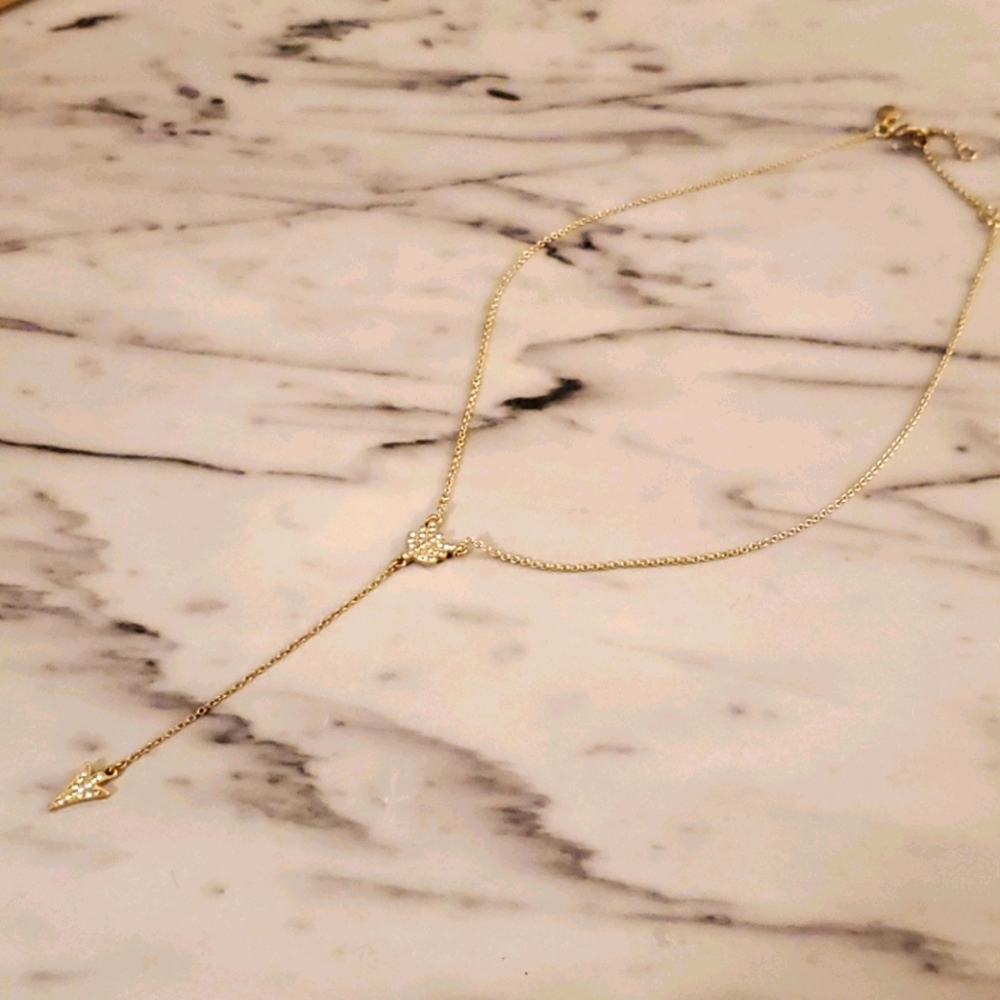 J.Crew Arrow Necklace